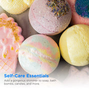 Mica Powder 72 Color Sample Set - 5g Bags