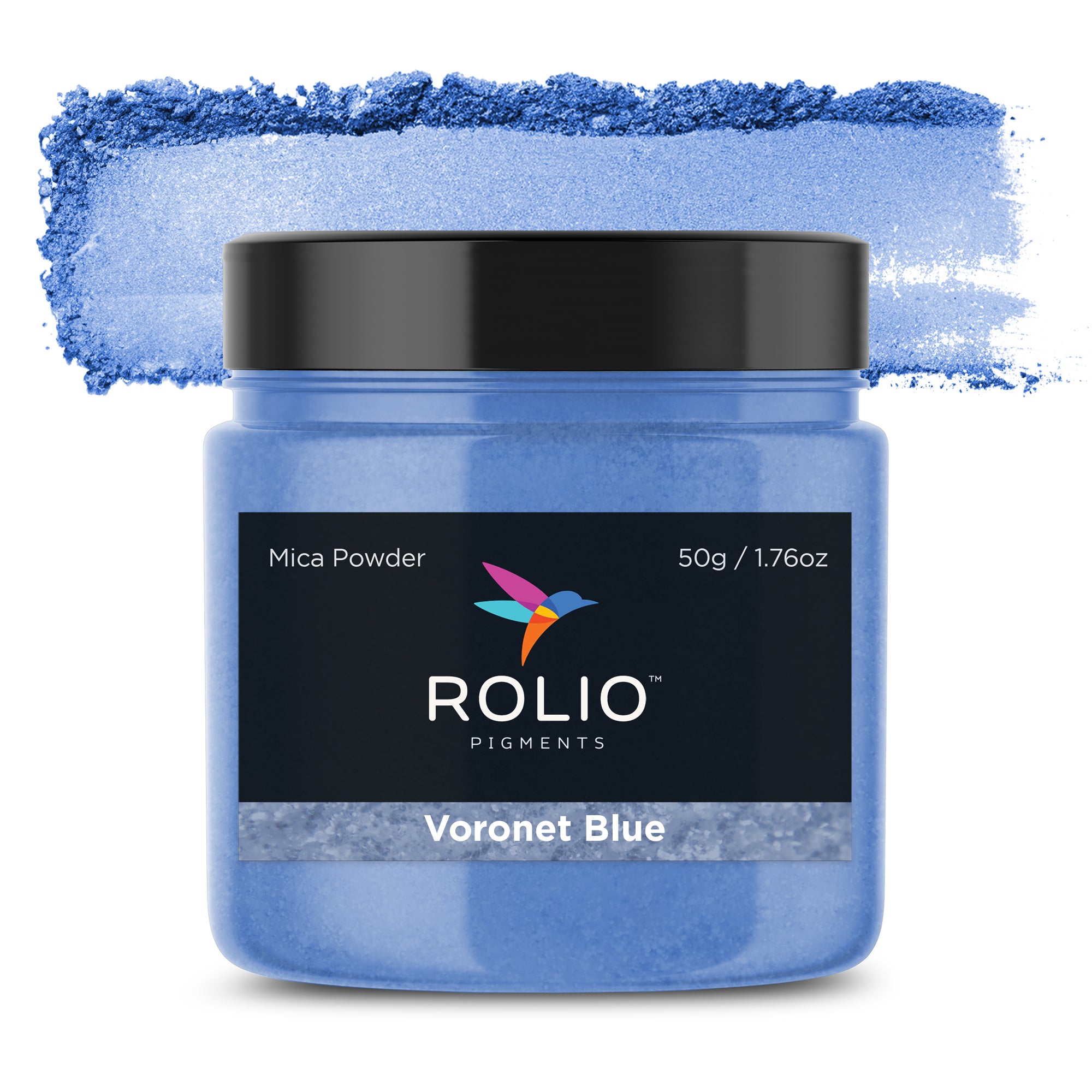 ボンボネロ　ブルー Voronet Blue Mica Powder | Rolio Pigments