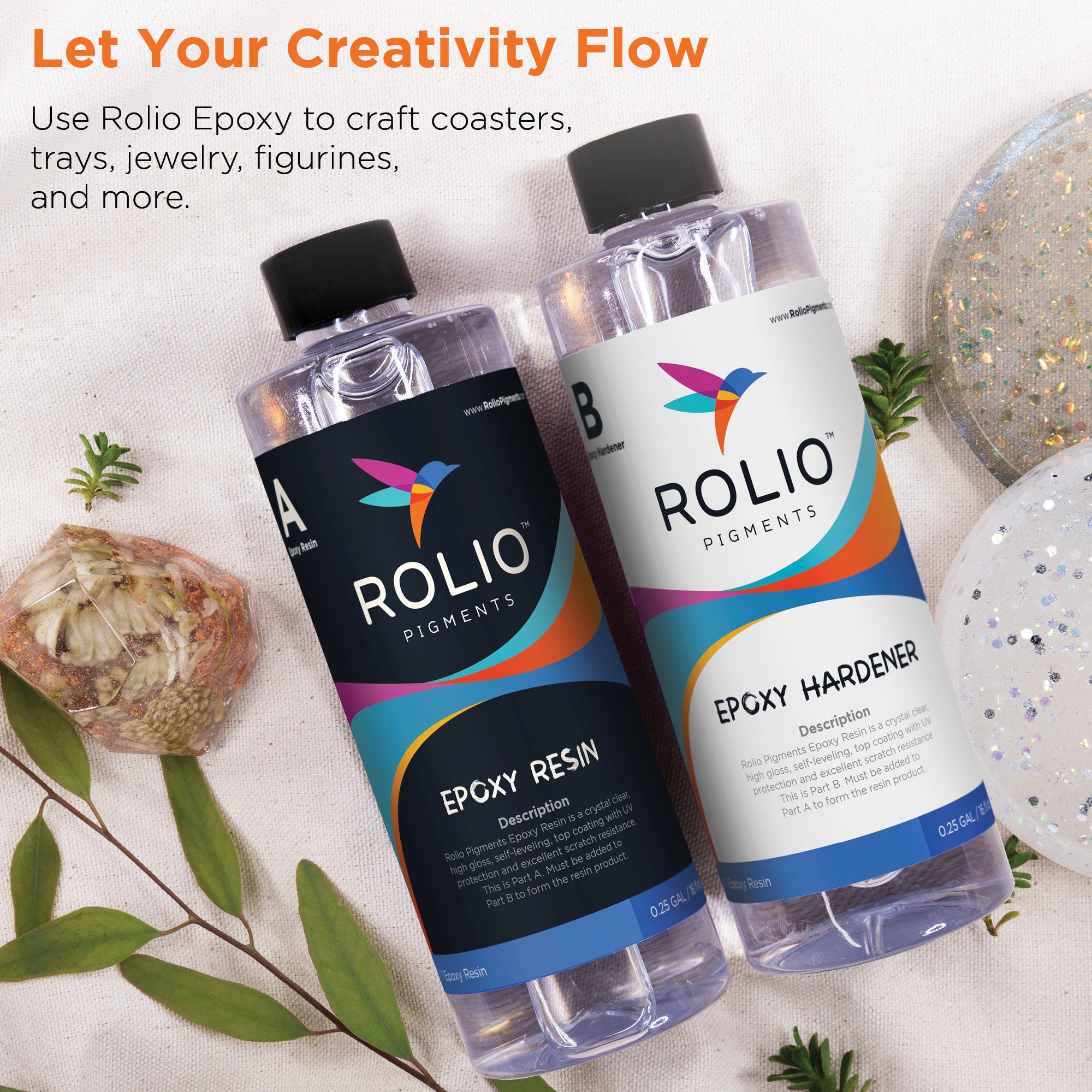 Epoxy Resin and Hardener 32 oz Kit