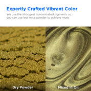Olive Gold Mica Powder