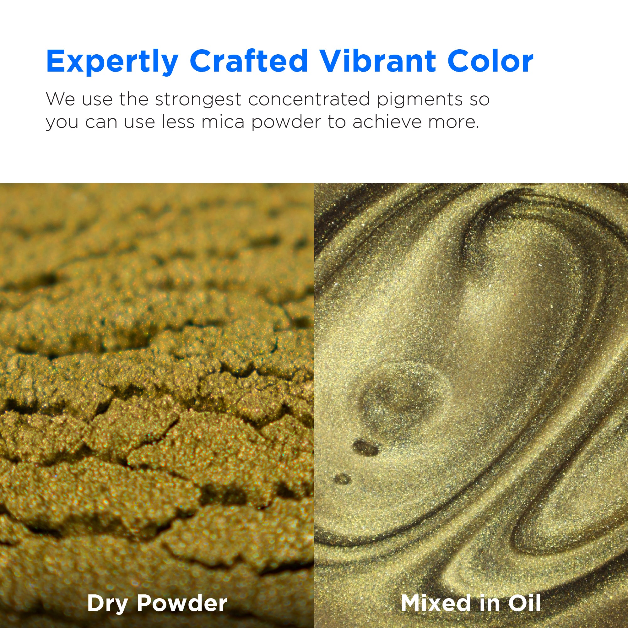 Olive Gold Mica Powder