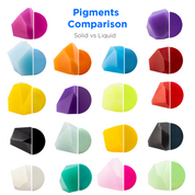 Resin Liquid Pigment - 18 Solid Colors - 0.33 oz/10 ml each