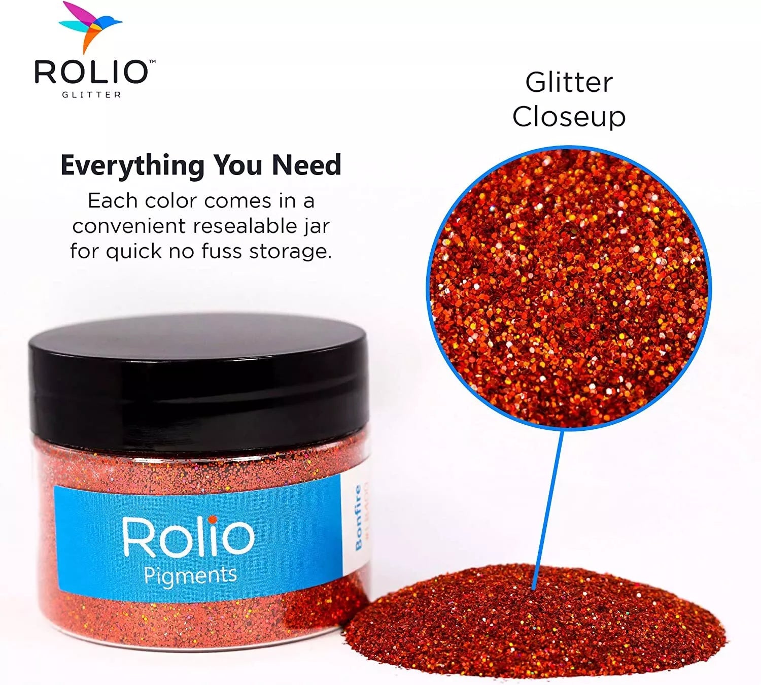 Holographic Glitter - 1oz Jar - 23 Colors