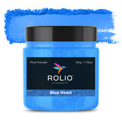 Blue Heart Mica Powder