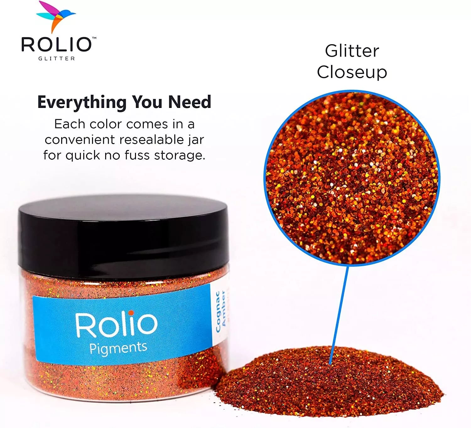 Holographic Glitter - 1oz Jar - 23 Colors