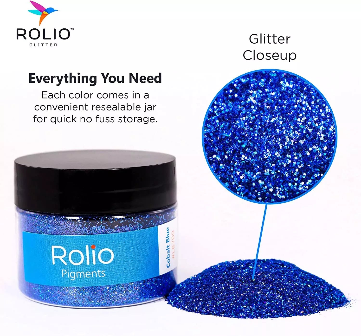 Holographic Glitter - 1oz Jar - 23 Colors