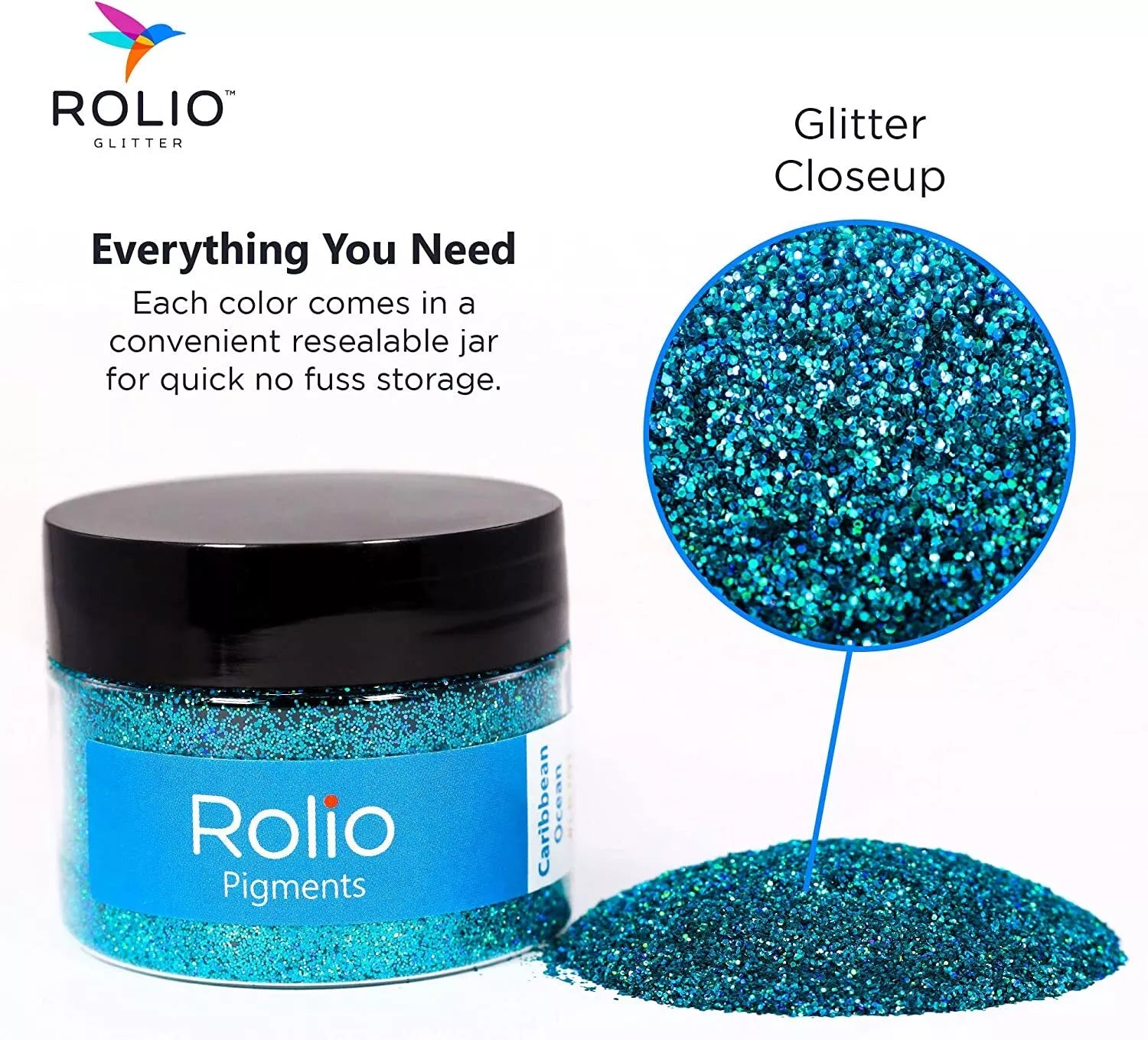 Holographic Glitter - 1oz Jar - 23 Colors