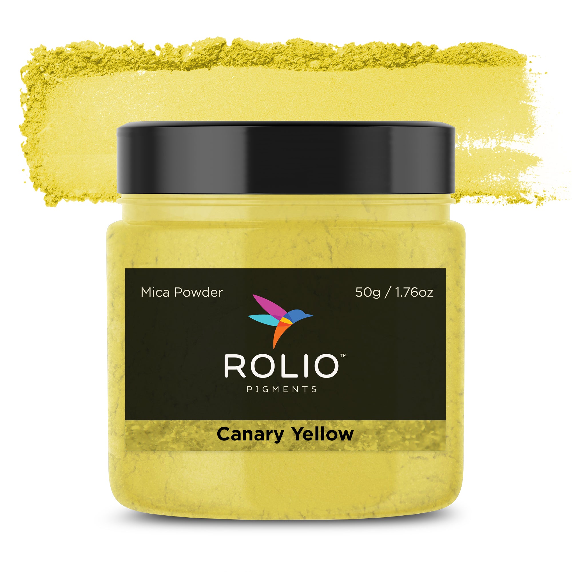 Canary Yellow Mica Powder