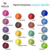 Candle Liquid Pigment Dye - 18 Solid Colors - 0.33 oz/10 ml each