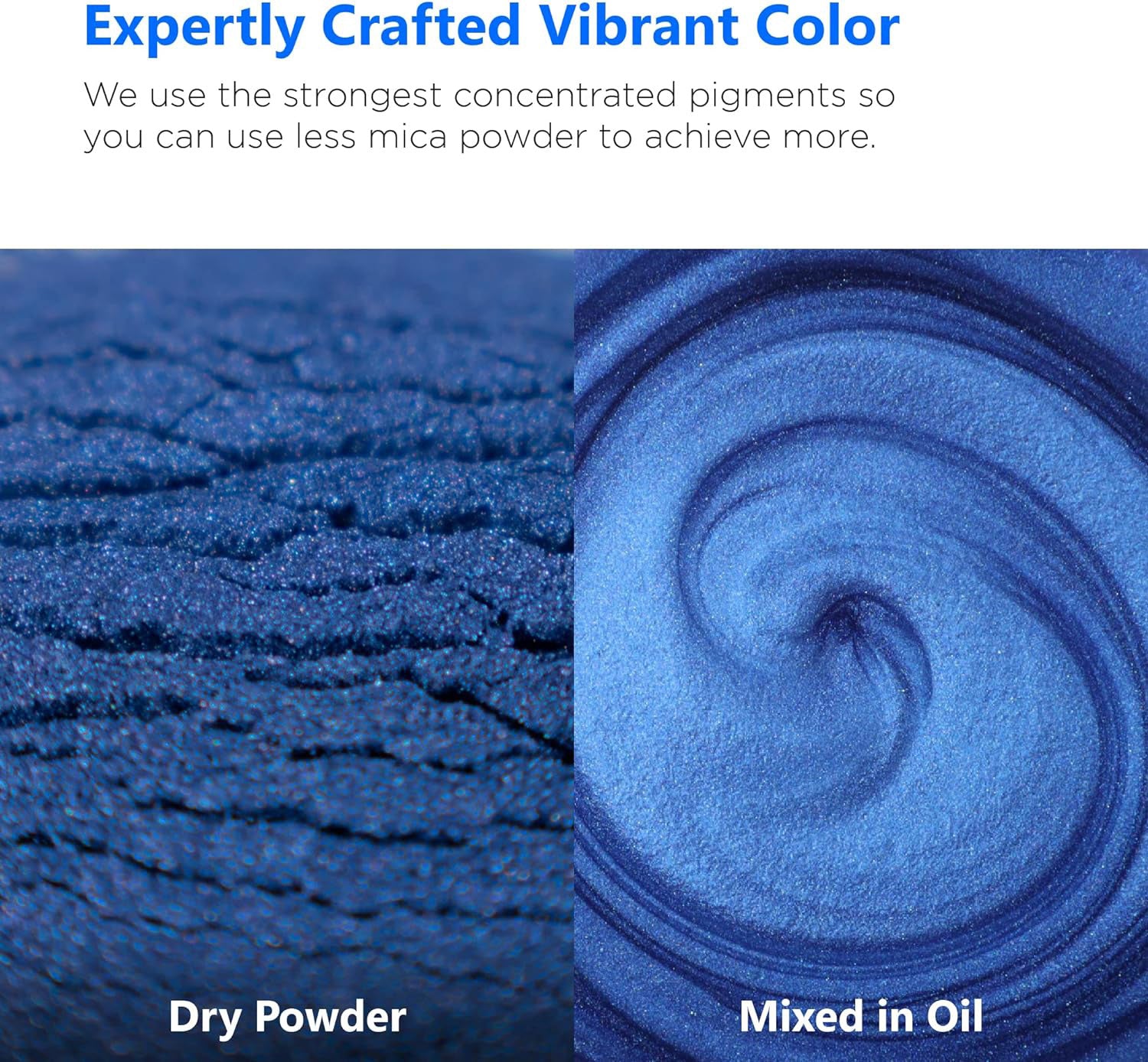 Rolio Pigments - 1 1b Arabic Blue Mica Powder