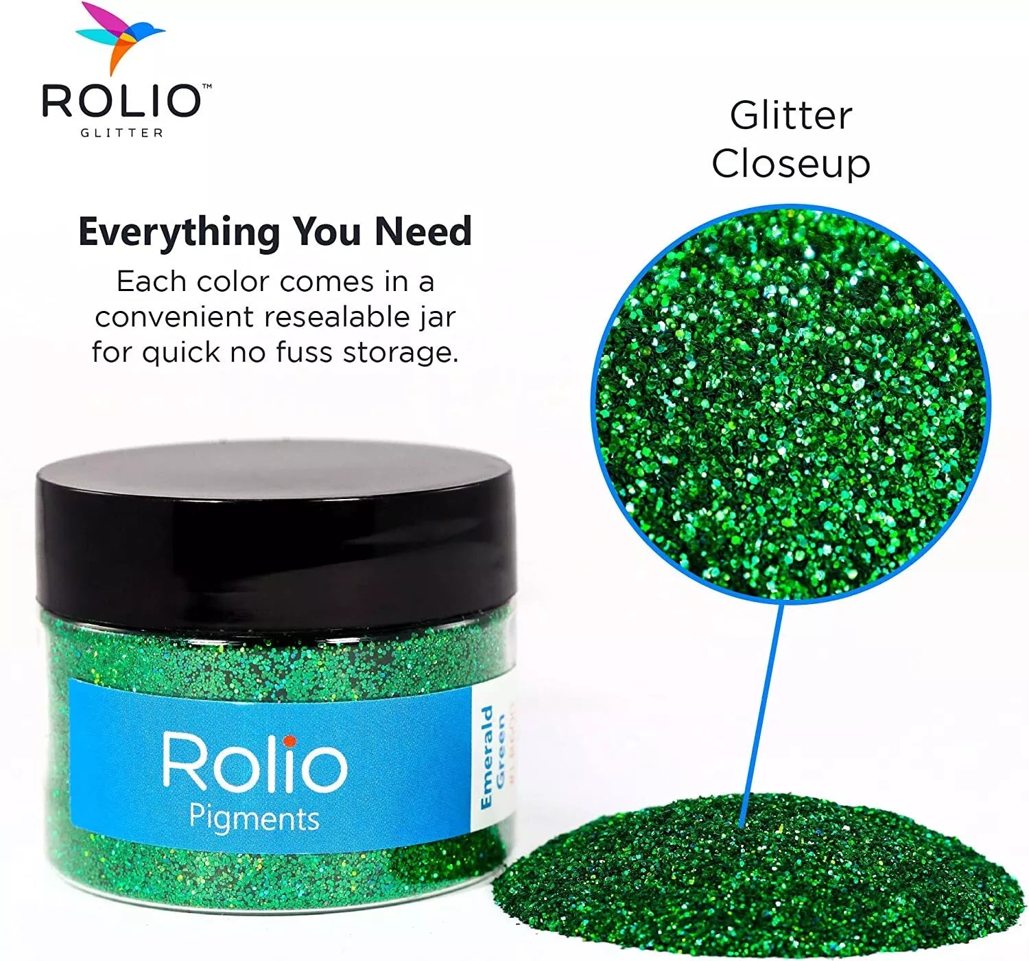 Holographic Glitter - 1oz Jar - 23 Colors