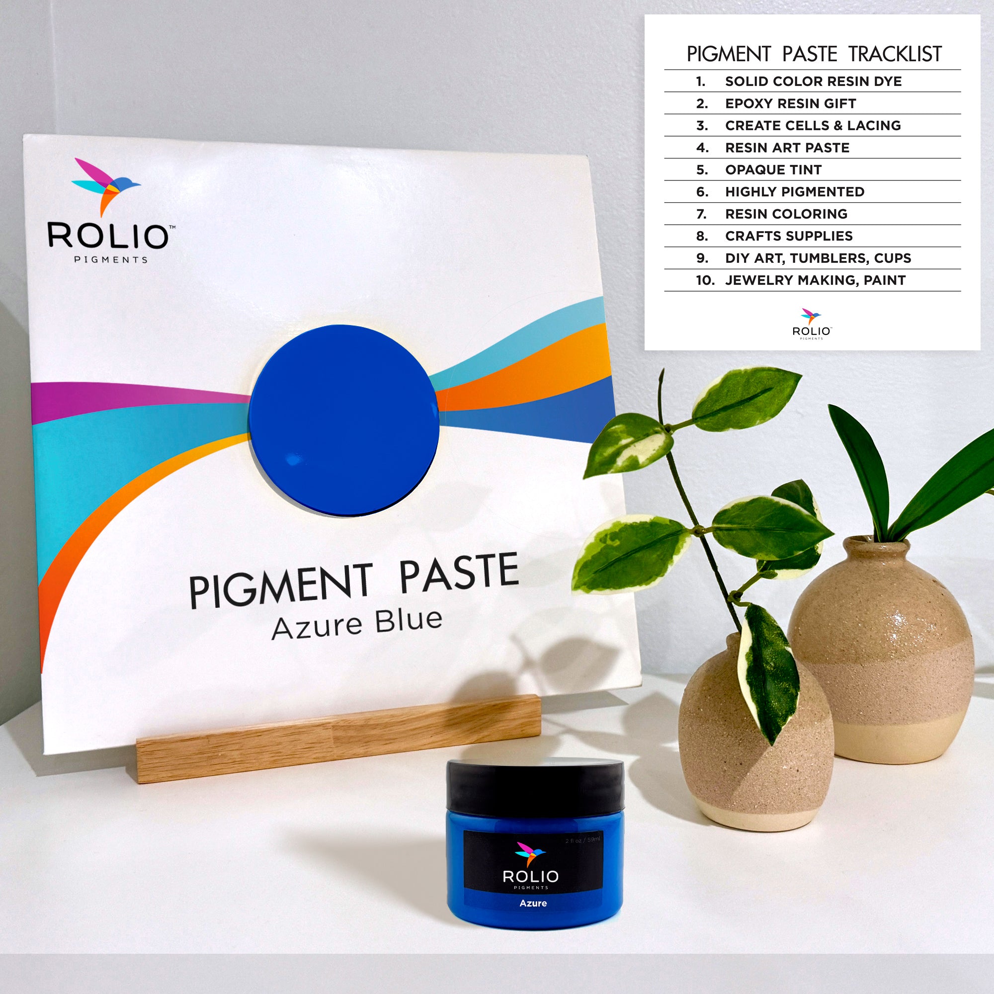 Epoxy Pigment Paste For Epoxy Resin, Tint/Pigment Paste With Spoon For Arts And Crafts, Jewelry, Resin Woodworking And More! (Arctic White