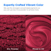 Corazón Red Mica Powder