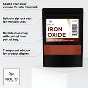 Pure Red Iron Oxide Pigment – Cosmetic & Industrial Grade | 3.5oz, 8oz, 1 lb