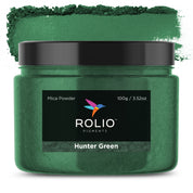 Hunter Green Mica Powder