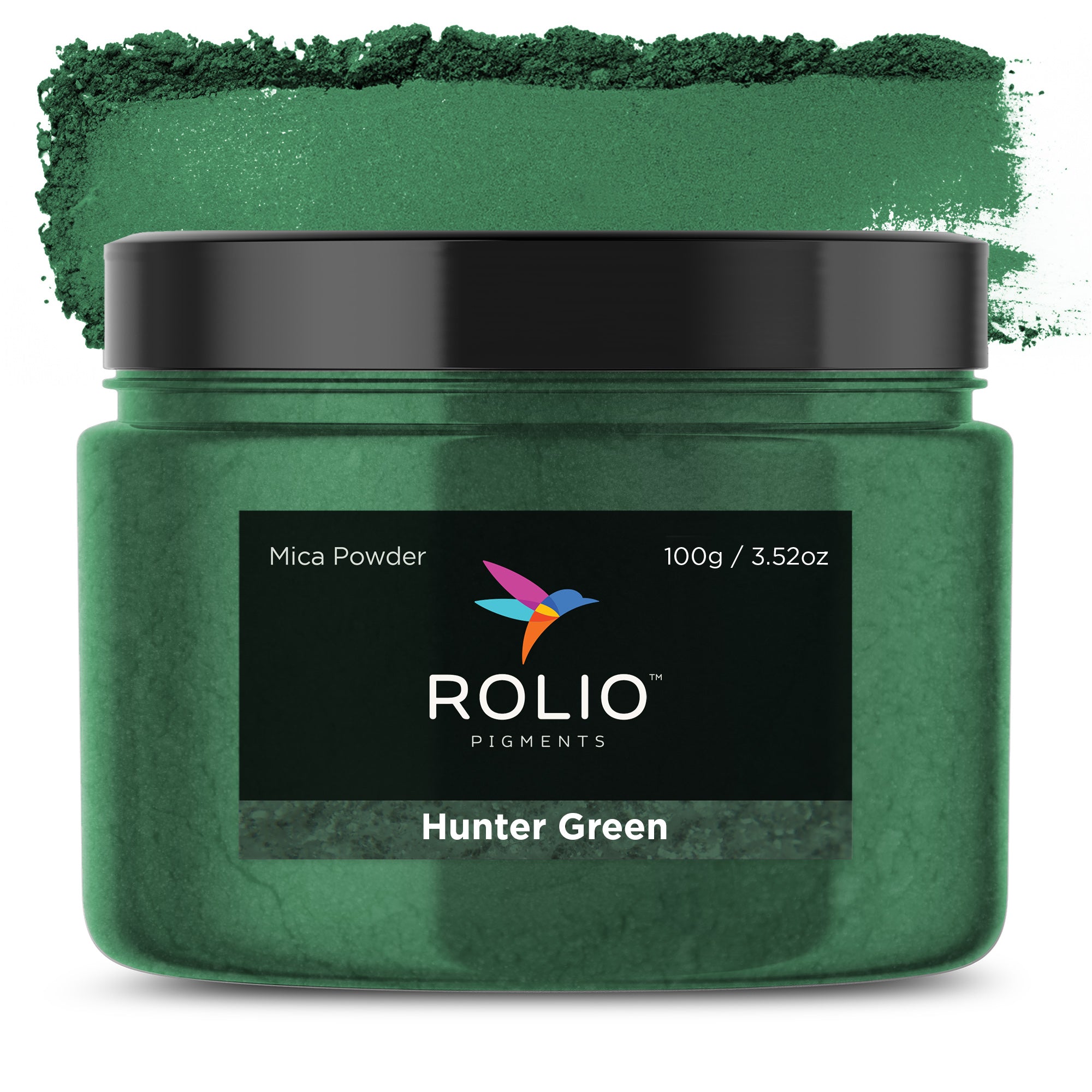 Hunter Green Mica Powder