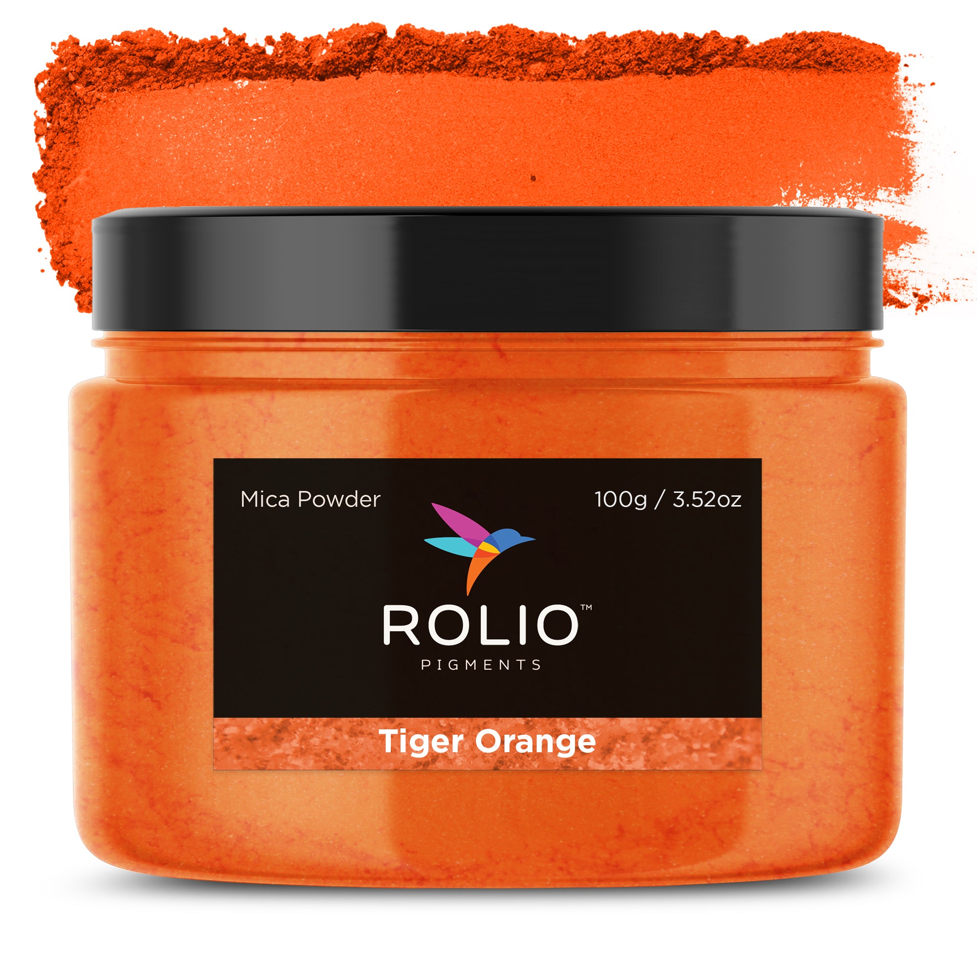 Tiger Orange Mica Powder