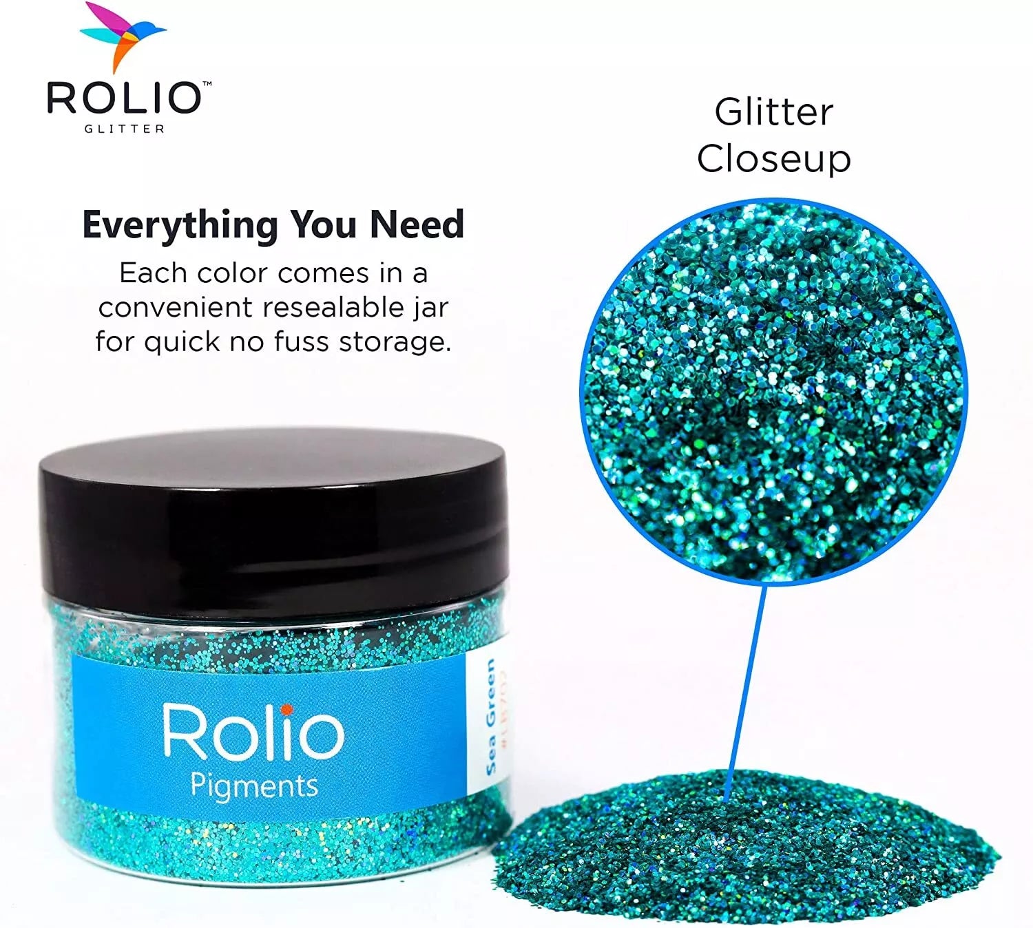 Holographic Glitter - 1oz Jar - 23 Colors