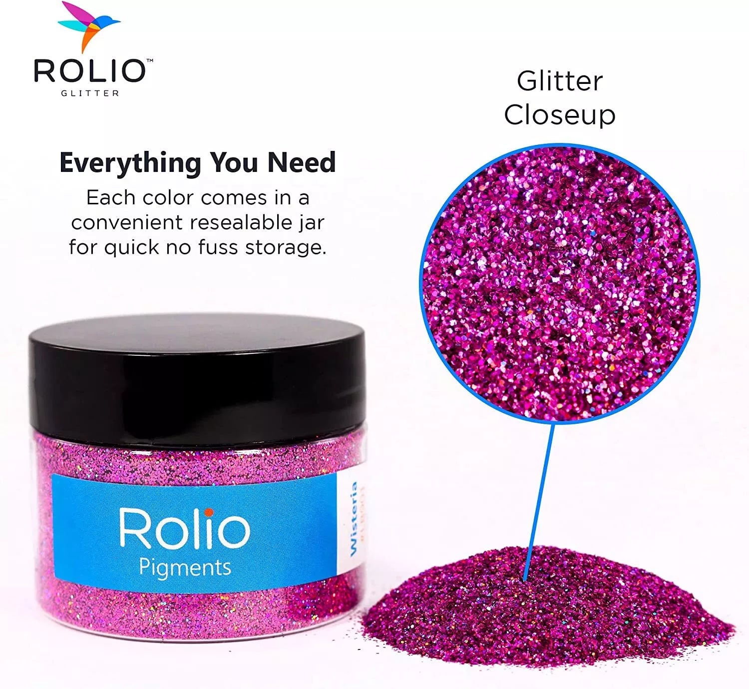 Holographic Glitter - 1oz Jar - 23 Colors