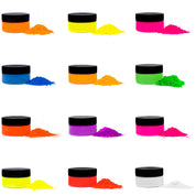 Fluorescent Neon Powder - 10g 12 Colors Set