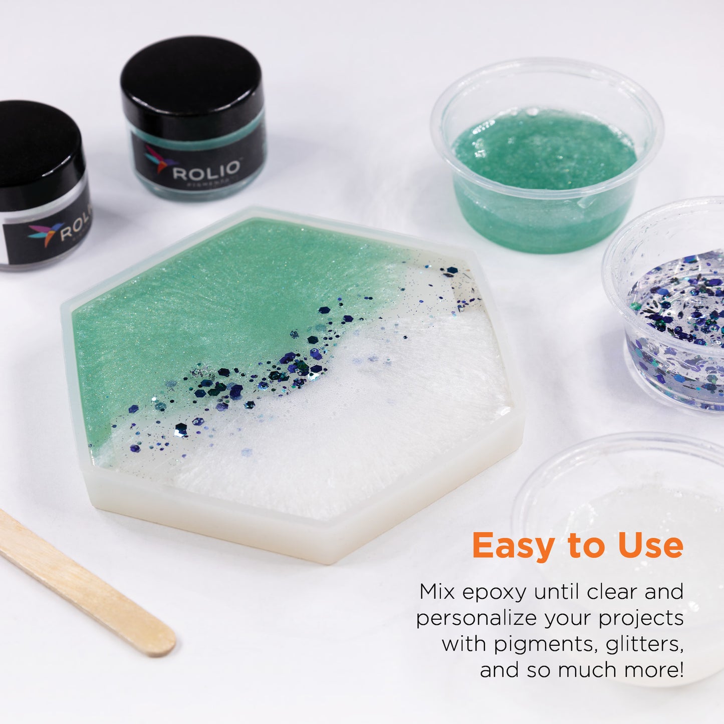 Epoxy Resin and Hardener 16 oz Kit