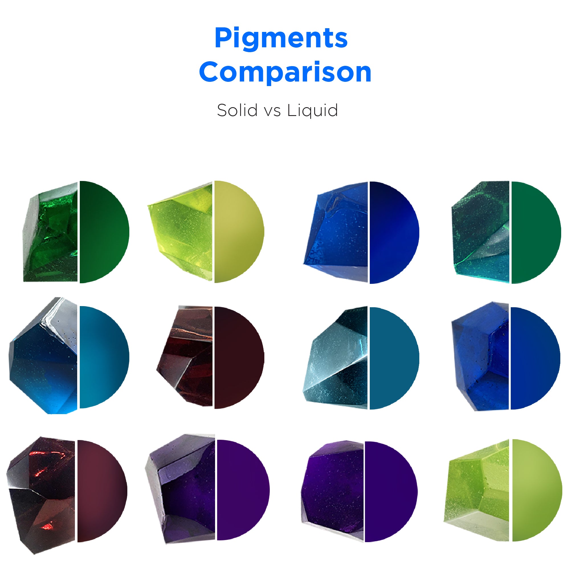 Genre Liquid Pigment Kit For UV Resin and Epoxy Resin 16 Colors 10g Bo -  Resin Rockers